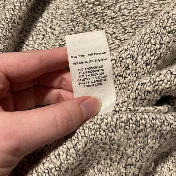 Aritzia Community Ionic Sweater Cape Oversized Open Front Cardigan Size XXS - Picture 9 of 11